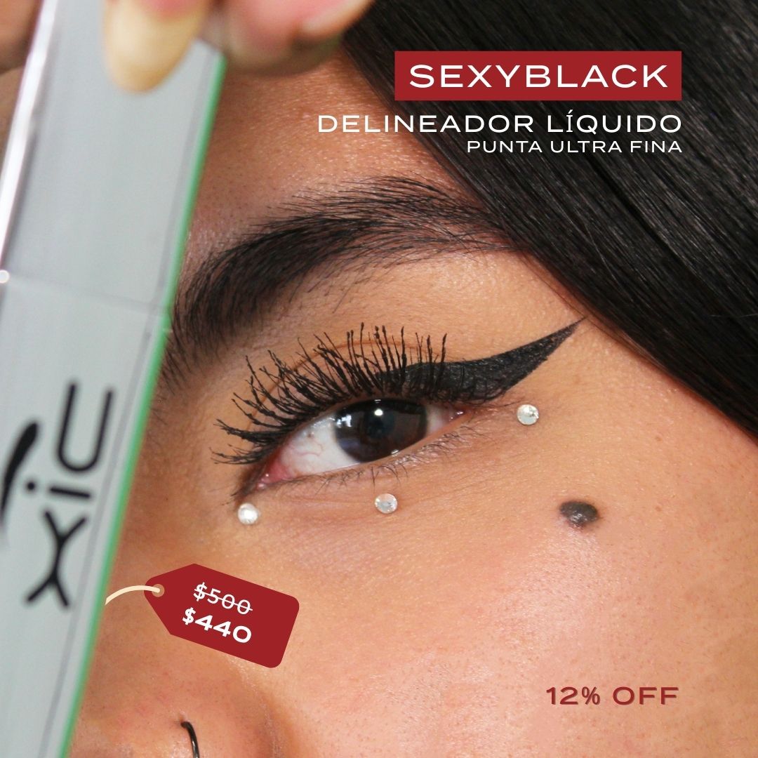 SexyBlack Eyeliner Delineador Líquido color Negro
