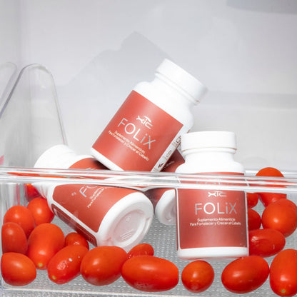 2 FOLiX Suplemento Alimenticio con Biotina y Colágeno