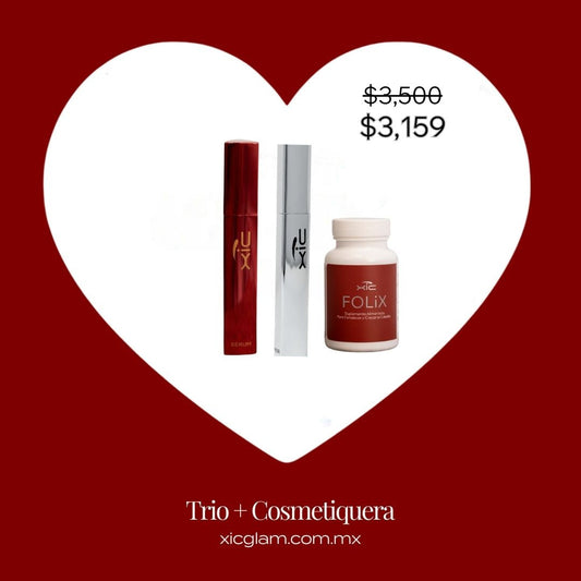 Trio XiC + Cosmetiquera