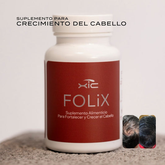 FOLiX Suplemento para el Crecimiento del Cabello