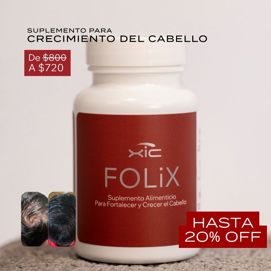FOLiX Suplemento para el Crecimiento del Cabello