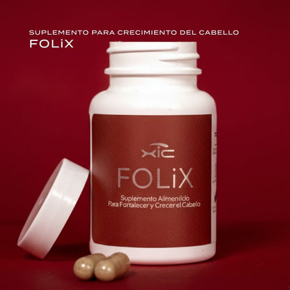 FOLiX Suplemento para el Crecimiento del Cabello