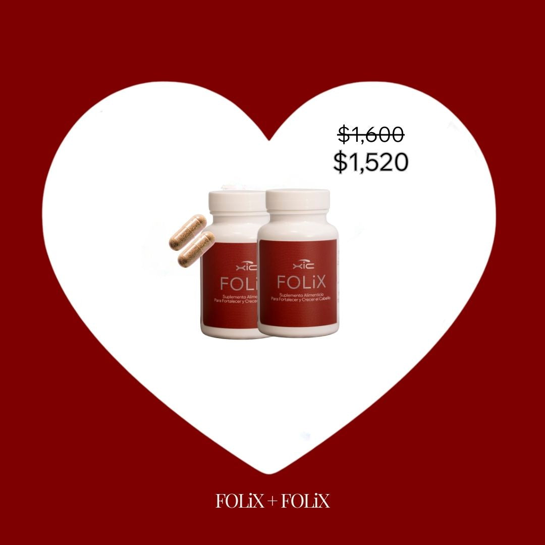2 FOLiX - Suplemento para el Crecimiento del Cabello