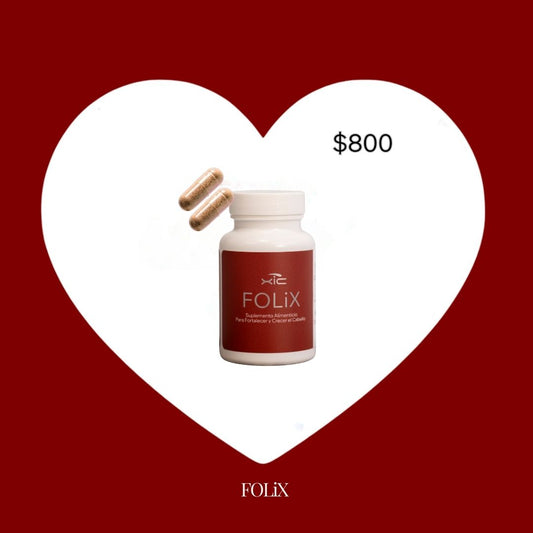 FOLiX Suplemento para el Crecimiento del Cabello