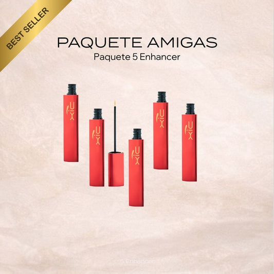 Paquete Amigas de 5 Sueros para Pestañas y Cejas + REGALO