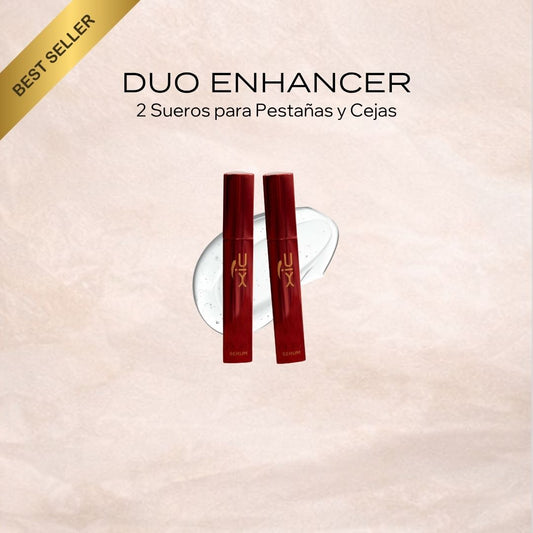 Paquete Duo XiC — 2 sueros para pestañas y cejas con apariencia visiblemente más largas
