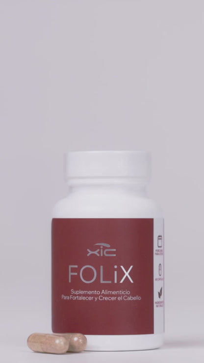 3 FOLiX - Suplemento para el Crecimiento del Cabello
